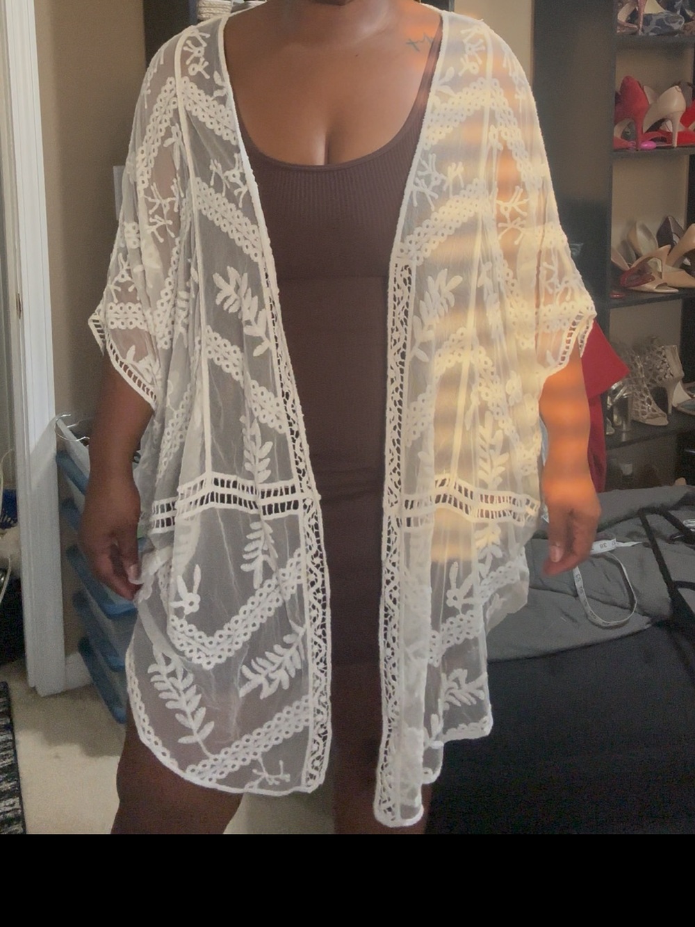 Cupshe Embroidered Kimono